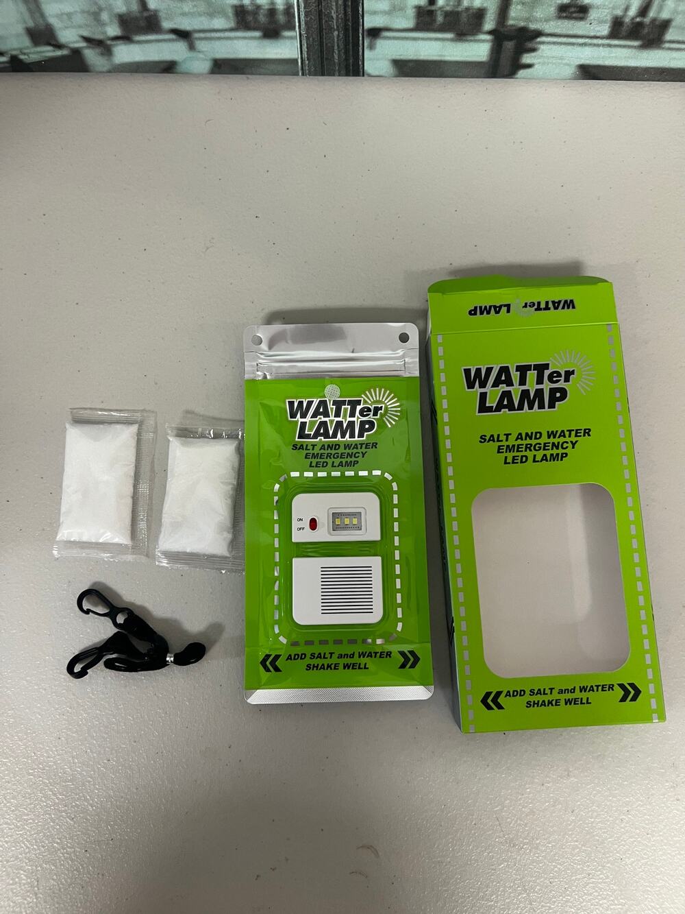 Salt Water Emergency LED Survival Lamp Camping Fishing Blackout Light